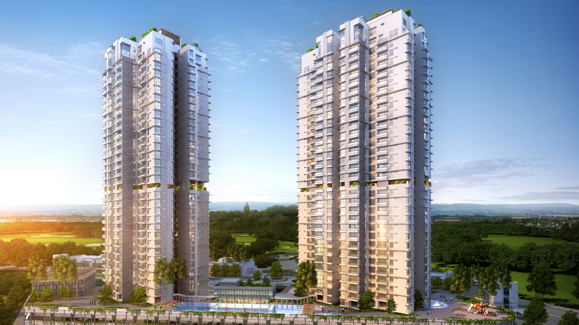 Ponderosa Twin Towers